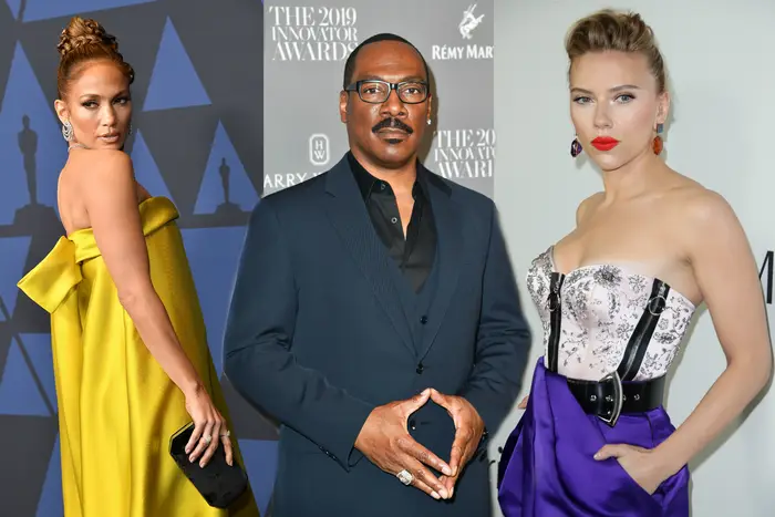 Jennifer Lopez, Eddie Murphy & Scarlett Johansson